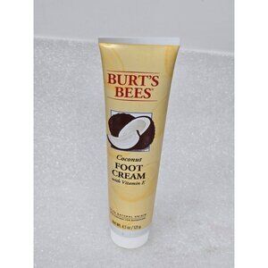 Burt's Bees Coconut Foot Cream With Vitamin E 4.3 Oz Natural Origin